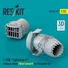 RESKIT RSU32-0179 F-35B Lightning II exhaust nozzle (Short takeoff) for Trumpeter kit (3D printed) 1/32